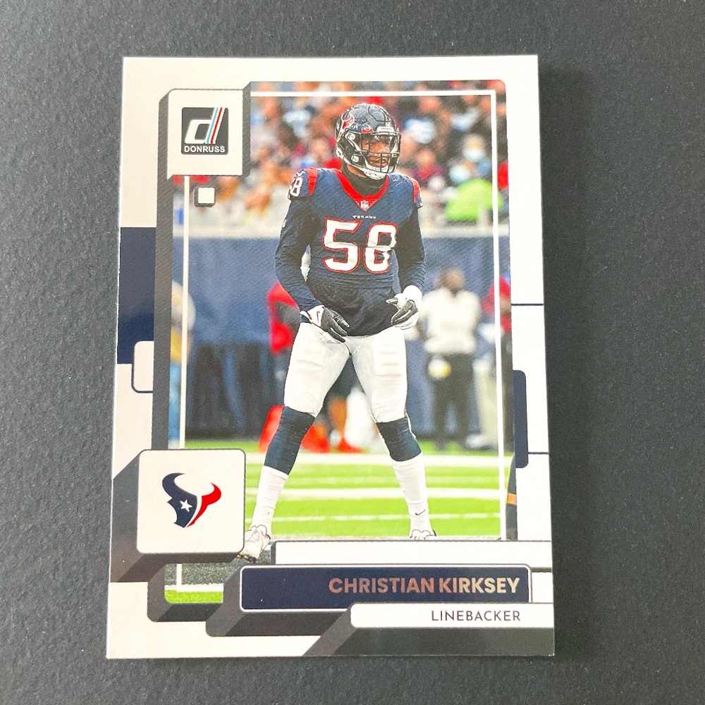 Christian Kirksey: Houston Texans, Linebacker 2022 Panini Donruss Football #45